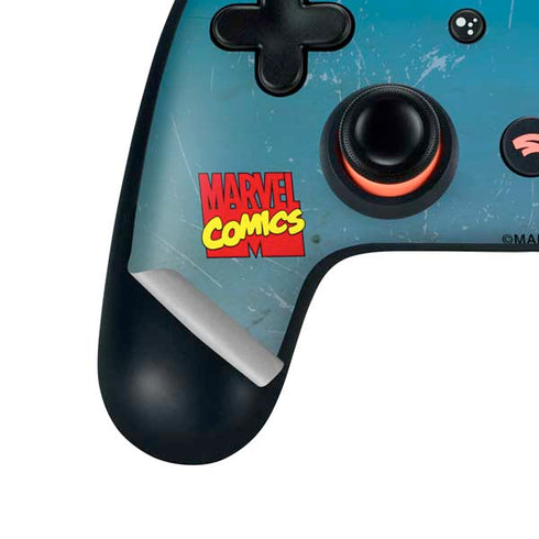 Marvel Classic Comics The Invincible Iron Man Google Stadia Controller Skin